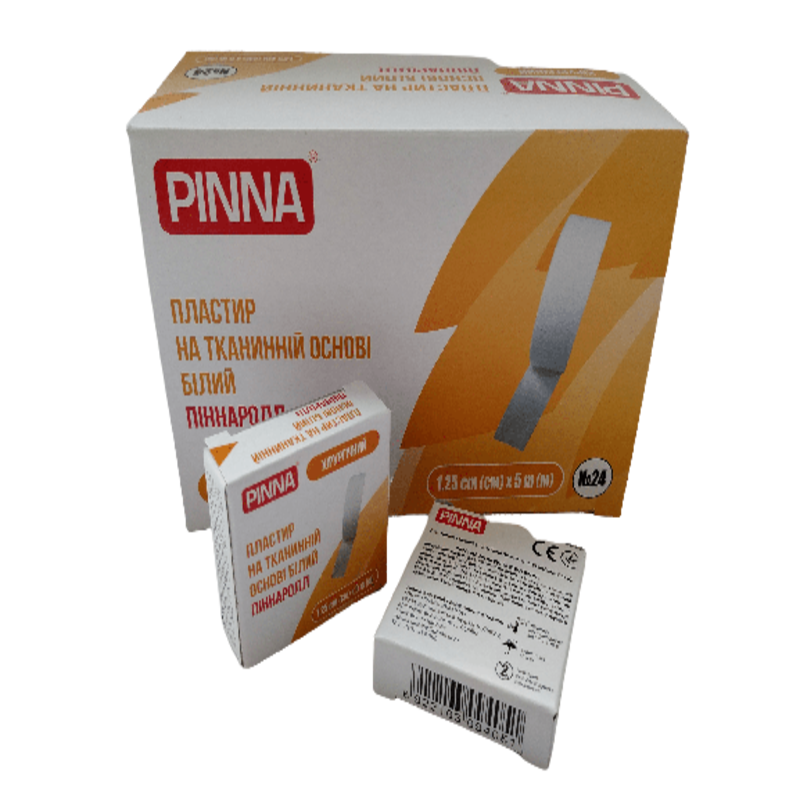 Пластир на нетканній основі ПіннаРолл 1,25 х 5м